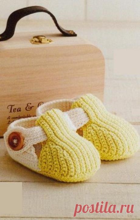 Сандалики крючком