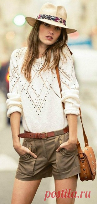 Вязание красивого пуловера спицами