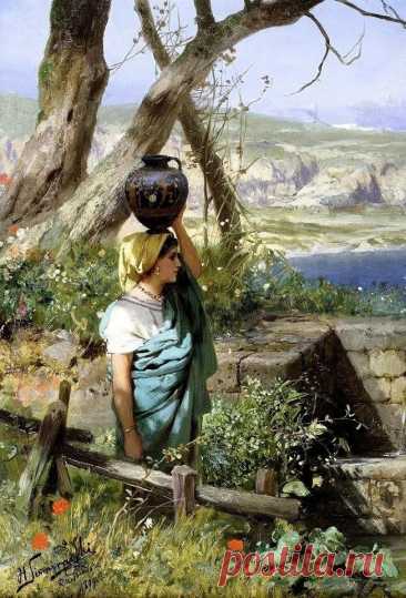 Генрих Ипполитович Семирадский (1843-1902)

«У источника» (1899)