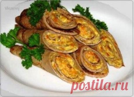 Печеночные рулеты