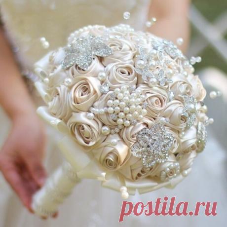 Свадебные букеты: неувядаемые идеи
