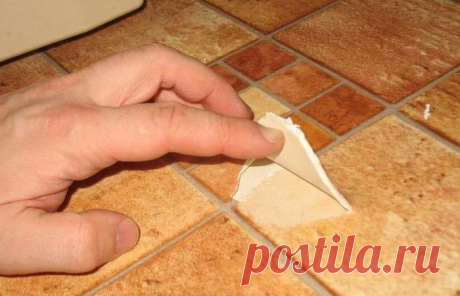 Как устранить повреждение линолеума, если образовалась рваная дырка
