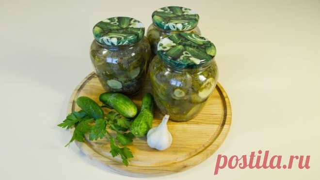 Зимний салат из огурцов - Простые рецепты Овкусе.ру