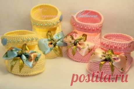 МК по вязанию пинеток крючком от Евгении Шальновой