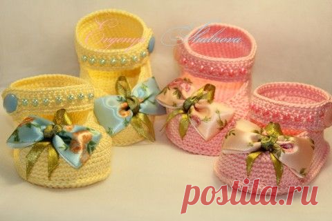 МК по вязанию пинеток крючком от Евгении Шальновой