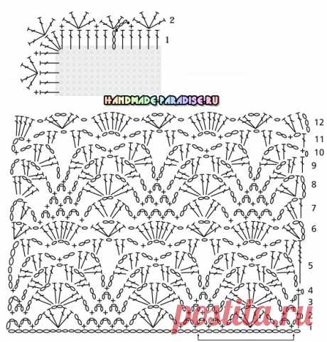 Декорирование подушек кружевом крючком. Схемы - Handmade-Paradise