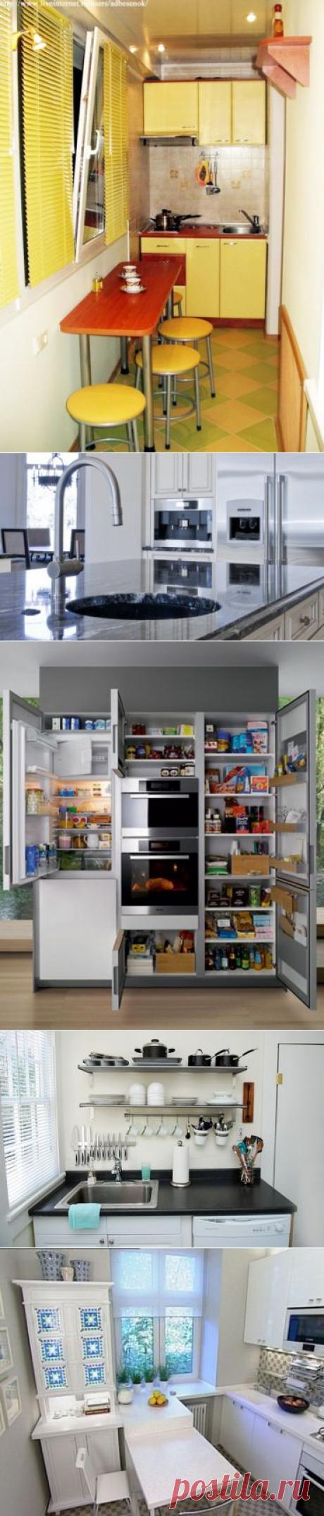 Снова о наболевшем: как сделать маленькую кухню уютной и функциональной | ВСЁ ДЛЯ ДОМА