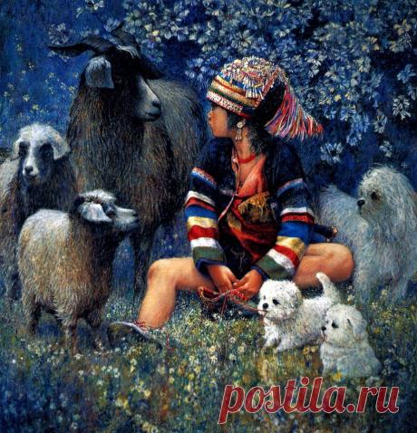 Современная китайская живопись | МУЗА НАШЕГО ДВОРА