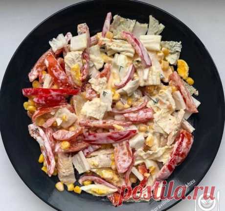 Вкусный и простой салат