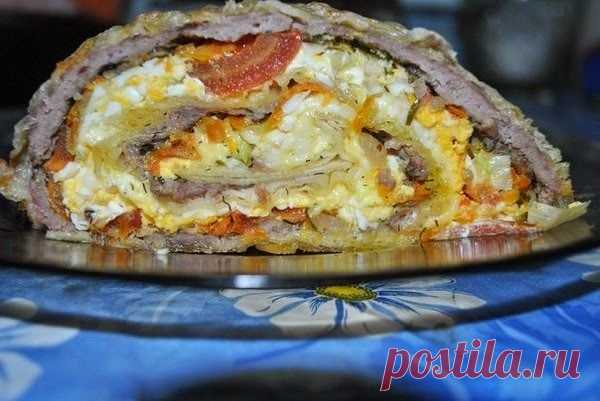 шеф-повар Одноклассники: Мясной рулет