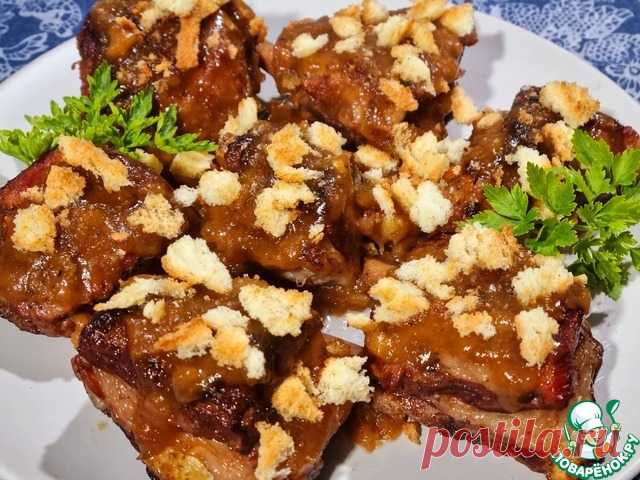 Свиные ребра в квасе. Вы получите истинное удовольствие, когда попробуете эти ребрышки.