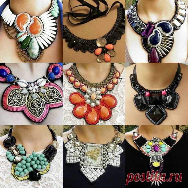 Украшения hand made Идеи и МК из инэта