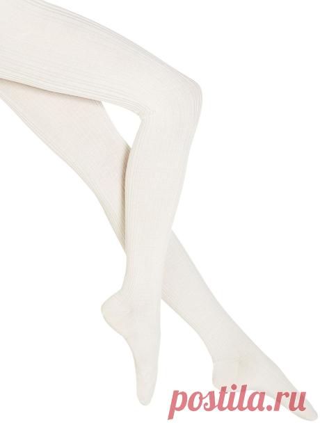 Fine Merino Rib Колготки с натуральными волокнами 113317005 (3% хлопок, 8% эластан, 89% полиамид) - 9 300 руб. в интернет-магазине Wolford
