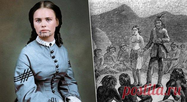 Украдена индейцами: тайна женщины с татуировкой на лице . Милая Я