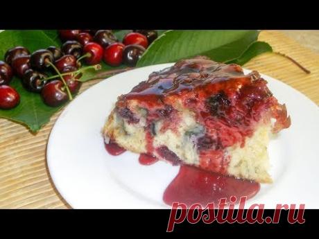 Обжарьте ягоды в сливочном масле на сильном огне и... приготовьте вкусную Шарлотку Без Миксера - YouTube