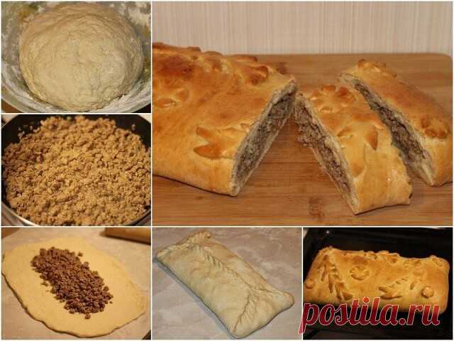 Вкусная кулебяка