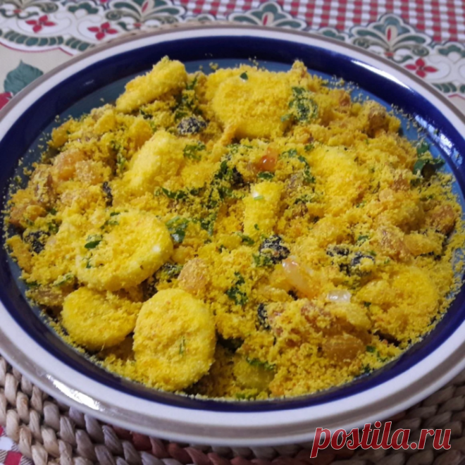 И в пир, и в мир - фарофа - вкуснейшая закуска с кинзой
