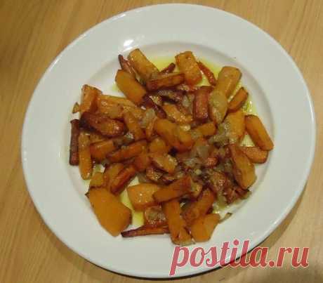 Чудесная тыква жареная с луком и морковью рецепт с фото пошагово - 1000.menu