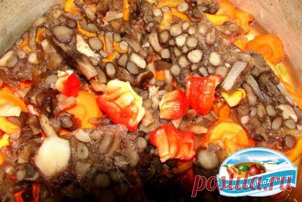 Солянка овощная с грибами. Рецепт с пошаговыми фото