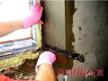 Установка и штукатурка откосов на окнах после их замены | Строительство домов