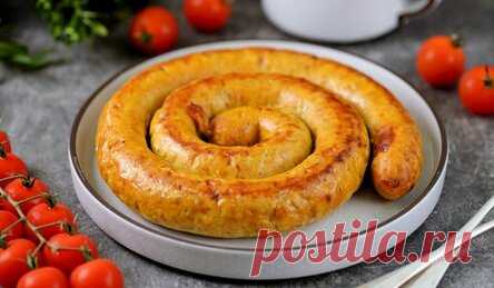 Ароматная колбаса из курицы