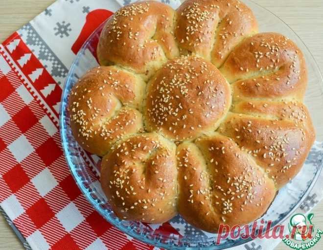 Пирог с сыром и зеленью 