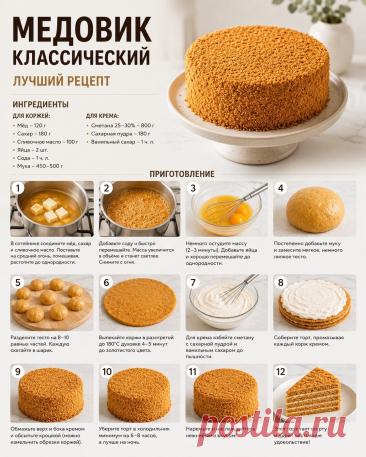 Медовик классический