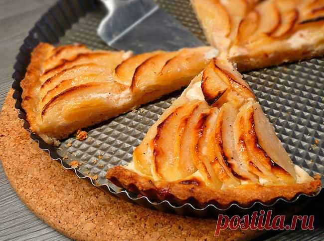 Яблочный пирог «Tarte aux pommes» - Портал «Домашний»
