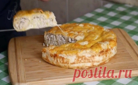 Мясной пирог без теста. Просто чудо! | Кулинарные рецепты | Яндекс Дзен