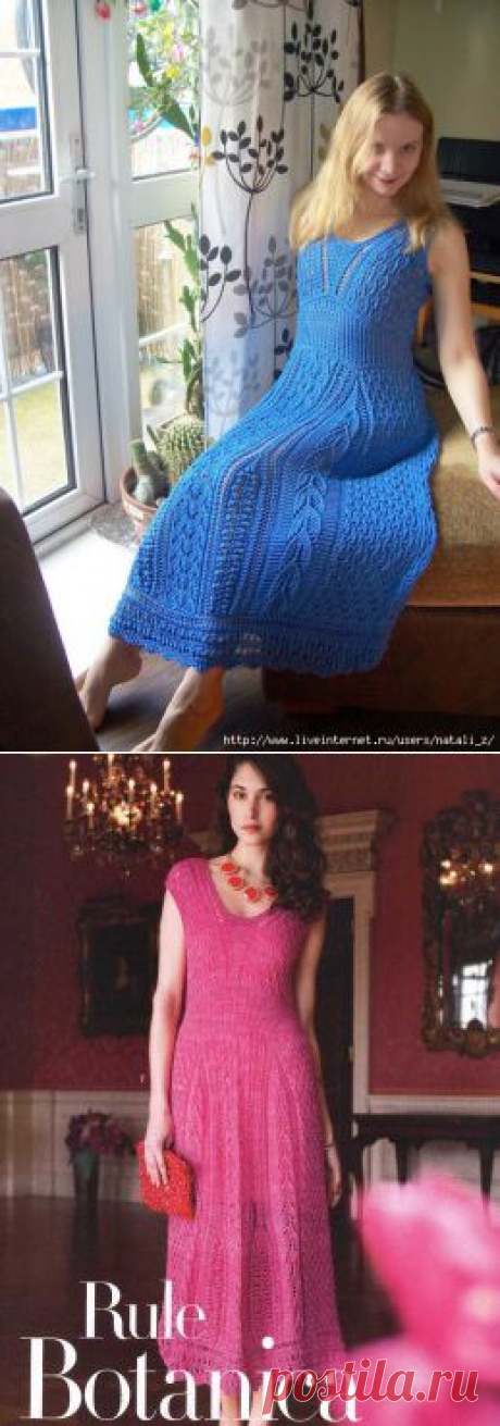 АЖУРНОЕ ПЛАТЬЕ ОЛЬГИ ЛЮЛЬКОВСКОЙ.