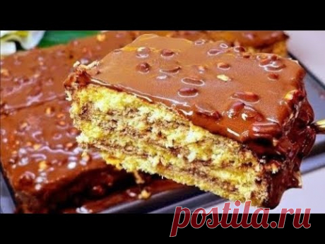 Снимаю Шляпу Перед Тем Кто Придумал Этот Рецепт!Даже МЕСИТЬ НЕ НУЖНО!Самый Лучший Рецепт.