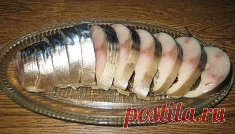 Потрясающая соленая скумбрия | рецепты