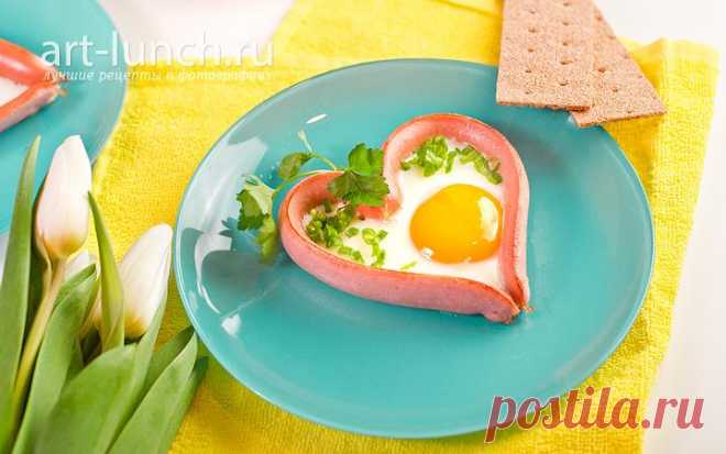 Завтрак для влюблённых пошаговый рецепт с фото