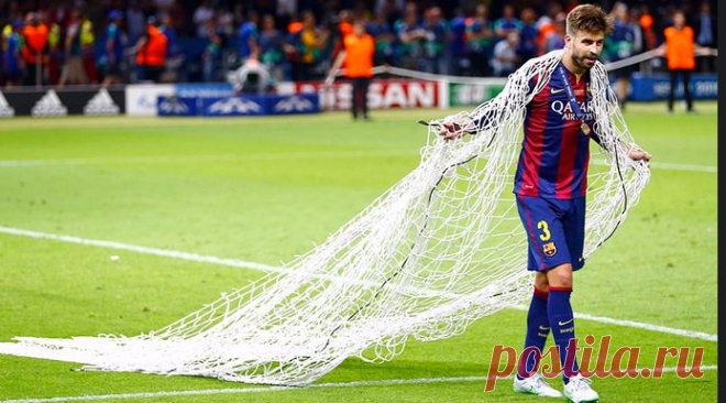 "Барселона" завоевала кубок Лиги чемпионов - Чемпионат