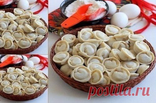 Домашние пельмени с мясным фаршем — рецепт