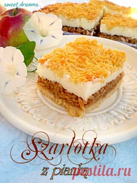 Szarlotka z pianką