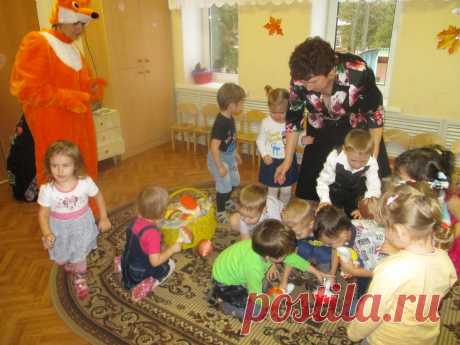 Прогулка с лисичкой за грибами