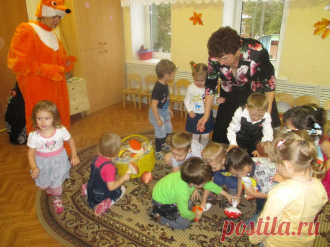 Прогулка с лисичкой за грибами