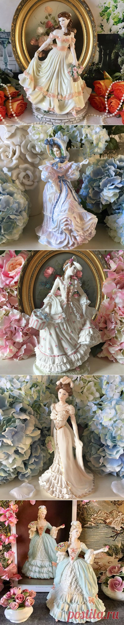 Изящные статуэтки Royal Worcester