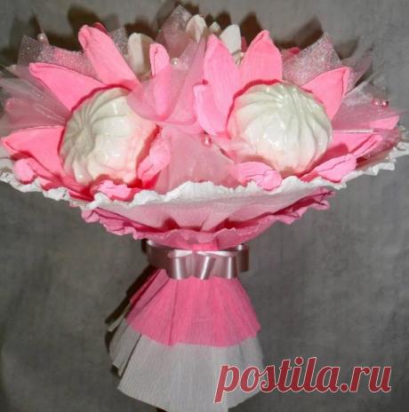 букет из зефира и мармелада своими руками мастер класс: 11 тыс изображений найдено в Яндекс.Картинках