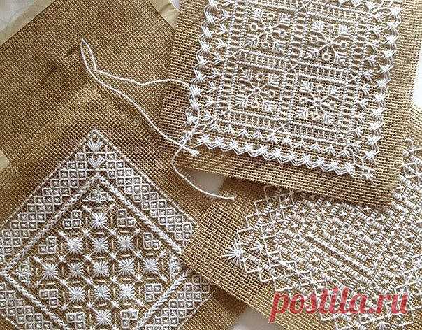 Схемы для нежной вышивки &mdash; DIYIdeas