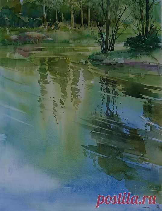 Piet Lap. Прекрасные акварели