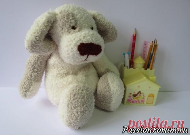 Пес Заплаткин от Sirdar | Вязаные игрушки. Мастер-классы, схемы, описание.