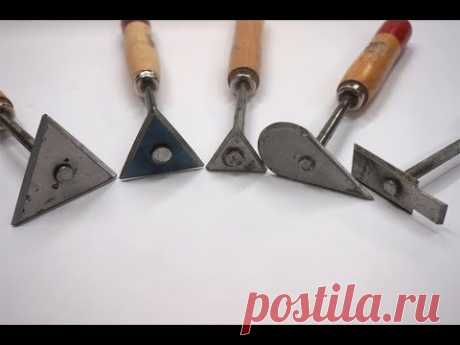 Это видео о треугольной цикле, которая может стать хорошим вспомогательным инструментом, Как её заточить и как с ней работать.