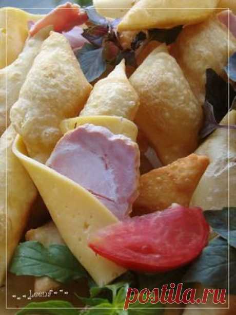 Итальянские соленые пончики &quot;Gnocco Fritto&quot; - кулинарный рецепт