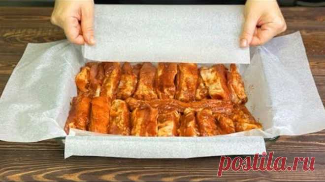 Вкуснее МЯСА я НЕ ЕЛА! Если РЕБРА, то только по этому рецепты!