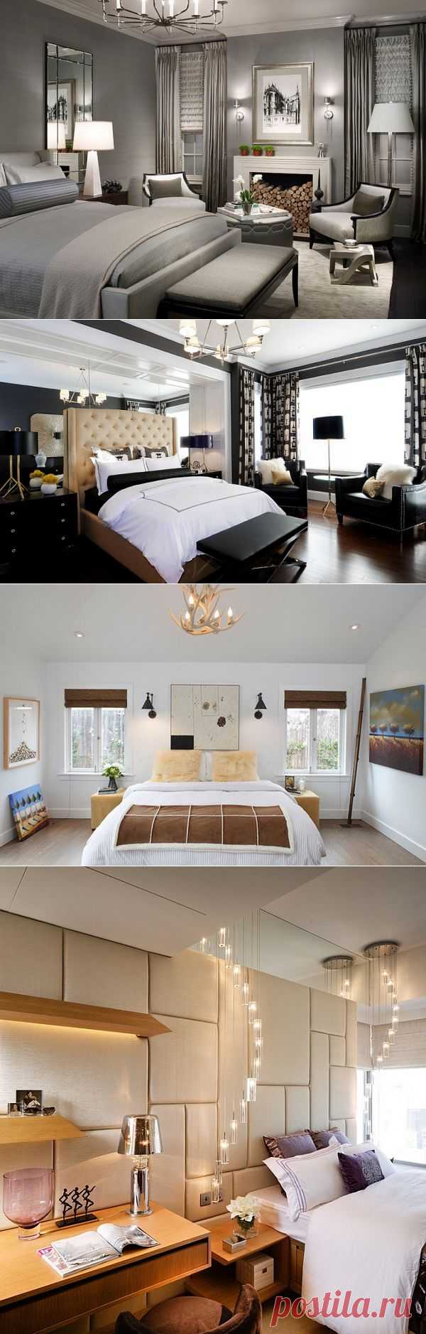 Как правильно выбрать освещение спален