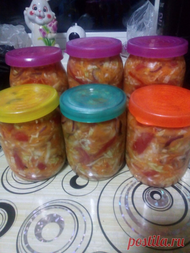 Готовим салат из капусты 