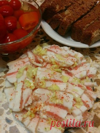ЗАСОЛКА САЛА В ТУЗЛУКЕ: КУСОЧКИ ТАЮТ ВО РТУ!