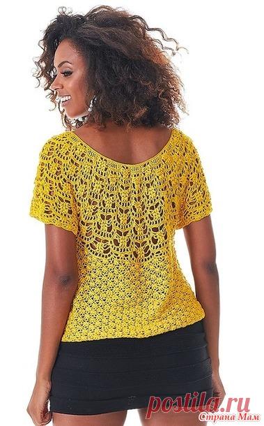 Ажурная кофточка 